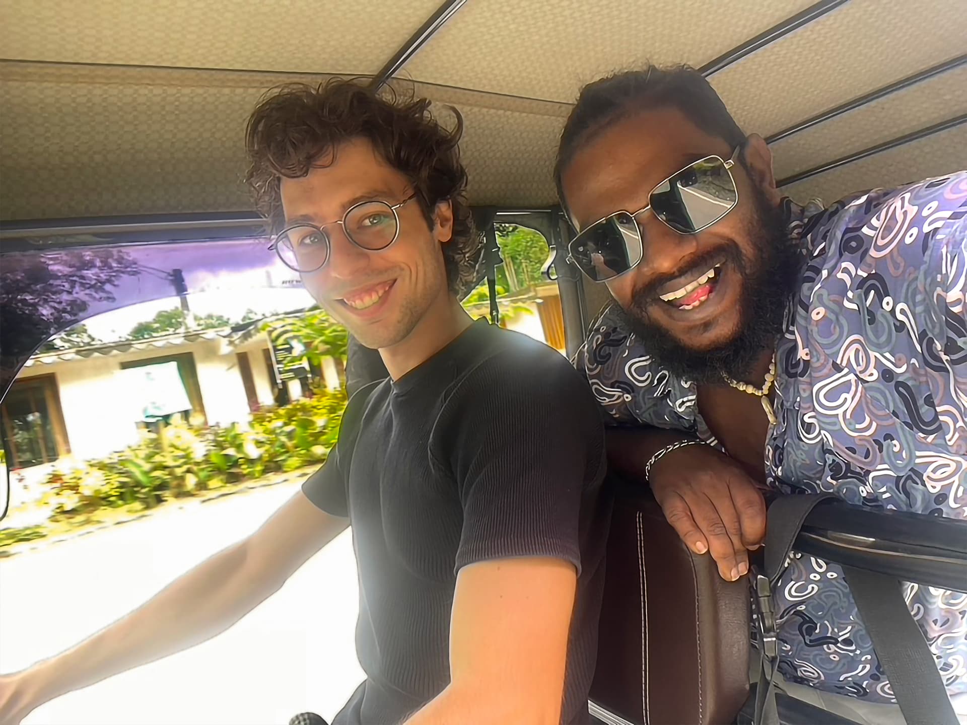 Founders of Triptuk - Kris and Sami